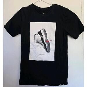 Air Jordan T Shirt Mens Sz S 11 Retro Concord Graphic 914459-010 2018
